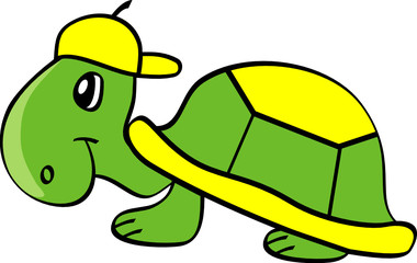 Cartoon turtle