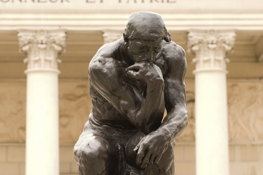 Rodin's Thinker Close up