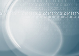 blue background with numbers and codes
