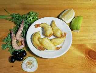 Gamba rebosada