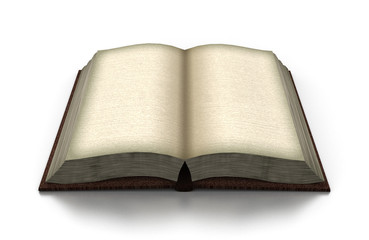 old open book