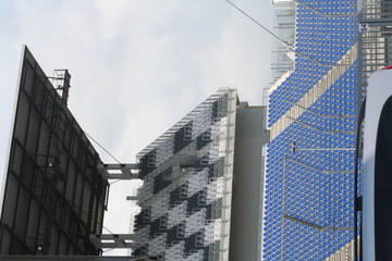 Trib&uuml;ne an der Rennbahn