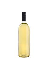 wine bottle without a label