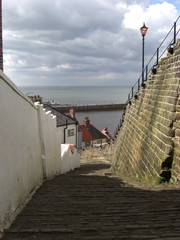 Side Street In Whitby Old Town
