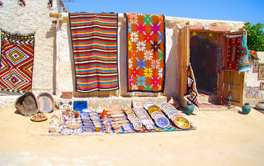 Commerce dans le sud Tunisien