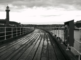 Fototapeta premium Old Board Walk