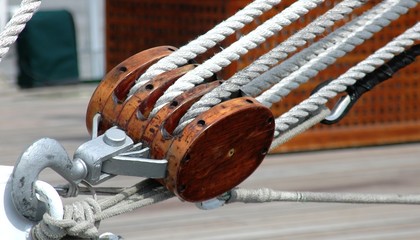 palan de voilier © Guy Pracros