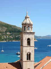 Fototapeta na wymiar clcher Dubrovnik