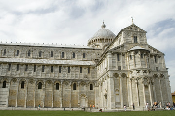 The camposanto in Pisa Italy 