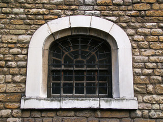 Old window in London