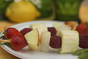 Fruit Kebabs 