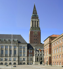 Fototapeta na wymiar Kiel City Hall