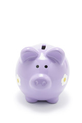 Piggybank on White Background