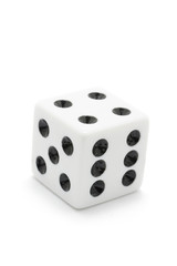 Dice on White Background