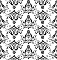 Floral seamless pattern, element for design, vector