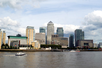 Canary Wharf by day