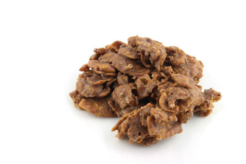ChocolateTreat isolated on white.