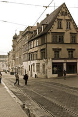 Die Straße zum Markt