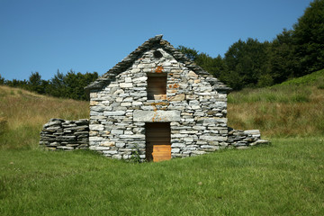 casa di montagna. 