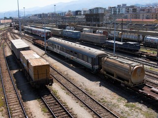 stazione scalo merci di Messina