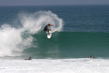 surfer en action