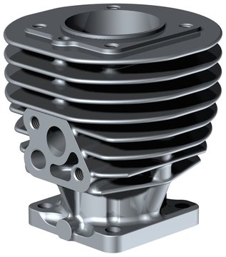 Cylindre (Solex 3800 - TUM 80A)