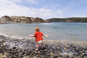 Boy at the Beach