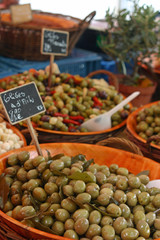 les olives du marché