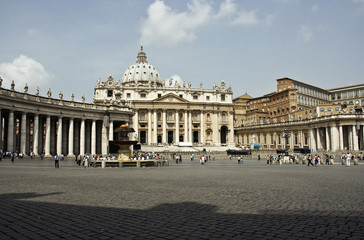 Obraz premium S.Peters Cathedral in Vatican