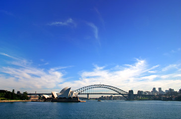 Obraz premium Sydney Opera House and Harbour Bridge..