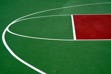 Obraz premium Basketball Court