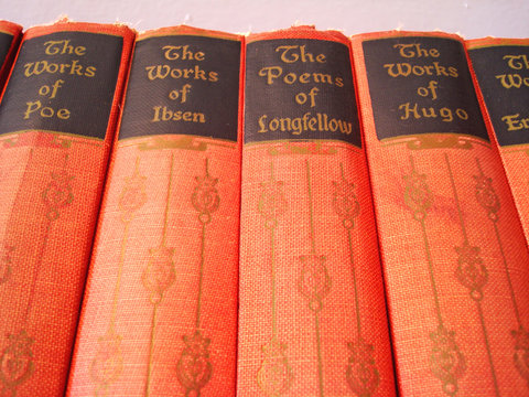 Classic Books works of Poe Ibsen Longfellow  Hugo