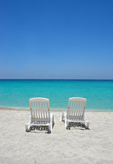 tropical beach chairs 
