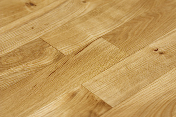 close up of an oak floor in oil