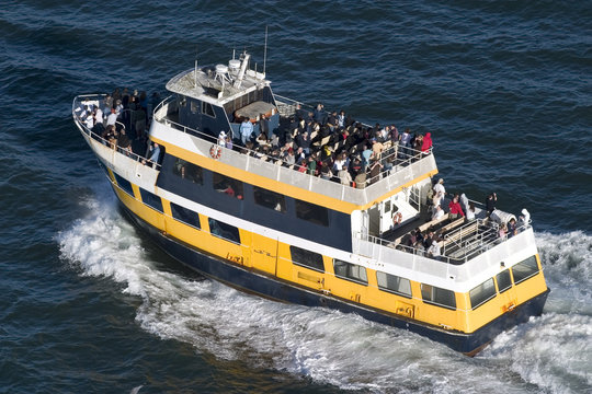 Tourist Ferry in San Francisco bay