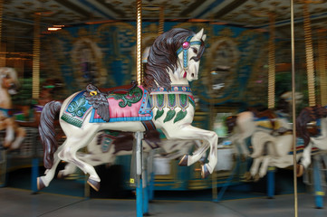 Carousel horse © Norman Chan