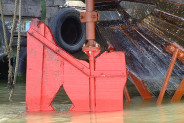Gouvernail de bateau, Vietnam