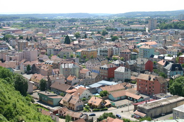 Fototapeta na wymiar 2007-07-14 Belfort Citadel View 030