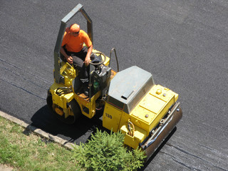 Obraz premium roadroller