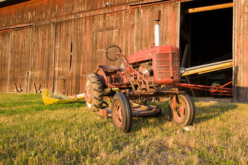 Sunset Tractor