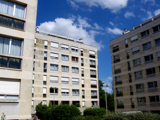 Immeubles de la région parisienne.