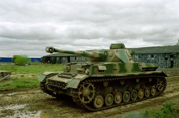 Fototapeta premium Nazi tank