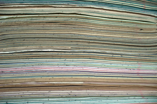 An image of a stock of old copy-book