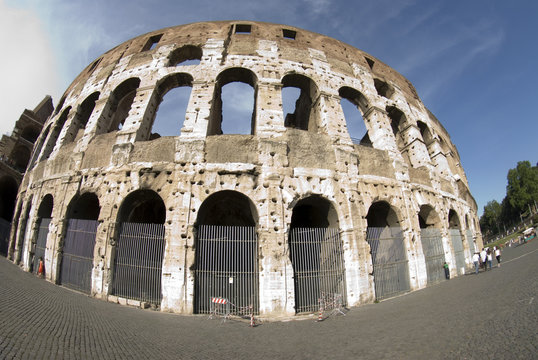 collosseum colosseum rome italy historic famous site