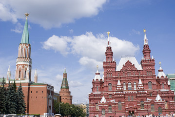 Fototapeta premium red Square
