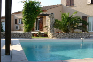 Villa et piscine