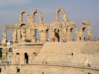 Ruins of Roman Arena (colosseum)