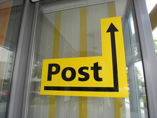 Postschild