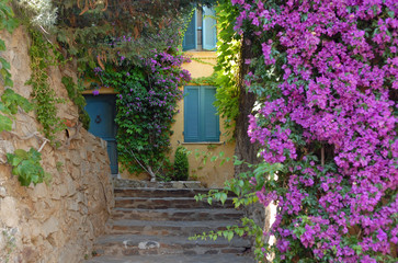 Hauseingang in Grimaud