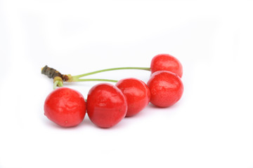 red cherries